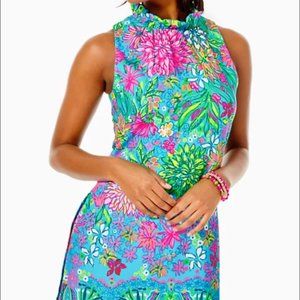 NWT Lilly Pulitzer Adalina Ruffle Romper Size 16